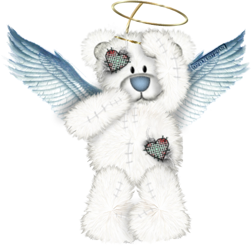 teddy bear angel clipart - photo #20